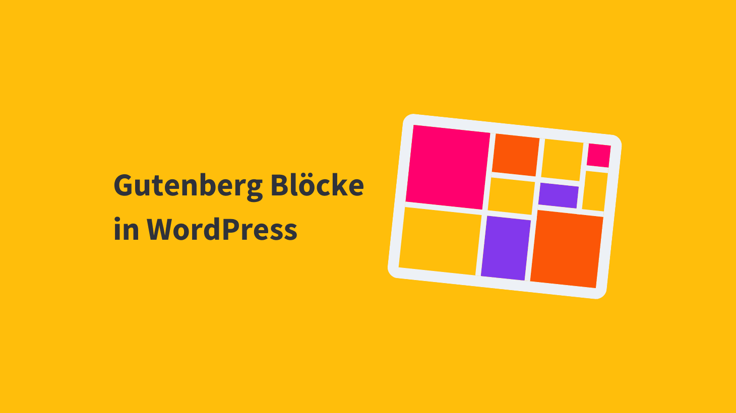 Gutenberg Blöcke in WordPress